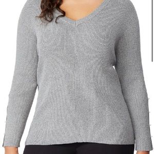 NWT Rebel Wilson X Angels Heather Grey Sweater